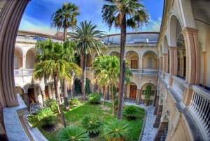 University of Sassari - Administrative Seat - The Internal Garden