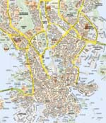 карта Хельсинки