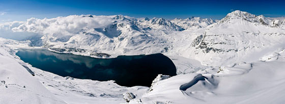 Панорамное фото Рона-Альпы