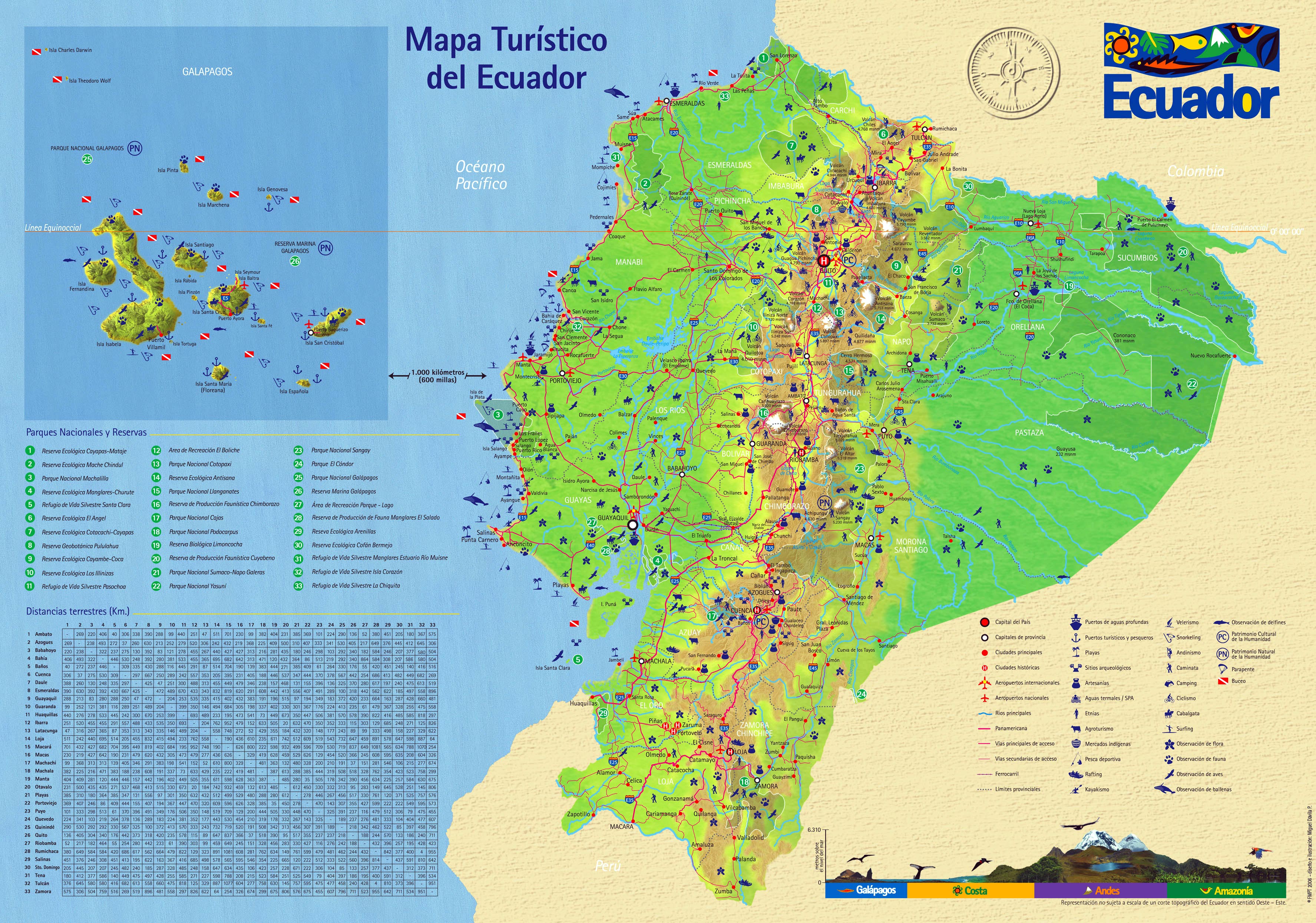 Mapa Del Ecuador Completo Images And Photos Finder