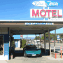 Blue and White Motel