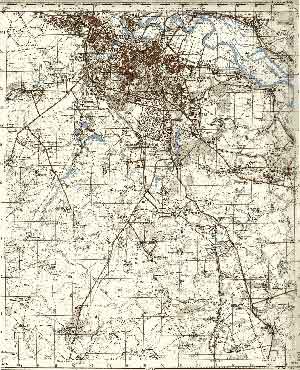 карта Рязани