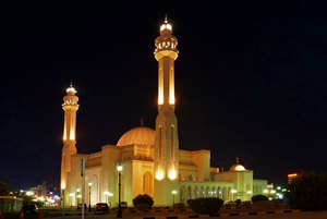 Bahrain Grant Mosque (Night view)