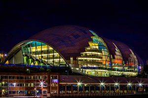 The Sage at Night - Newcastle Upon Tyne