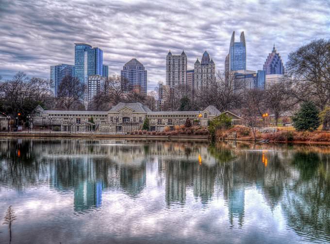 Atlanta Skyline - enilykS atnaltA