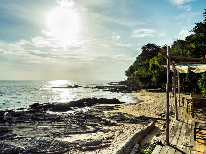 Beach on the island Ko Lanta, Thailand