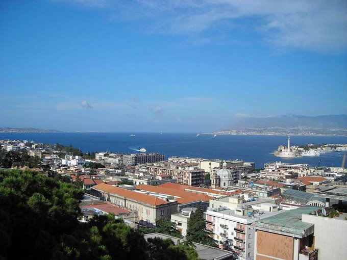 Lo stretto di Messina