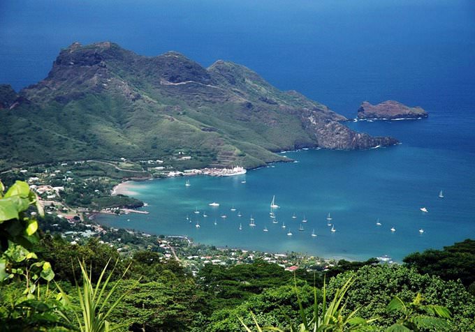 Nuku Hiva island