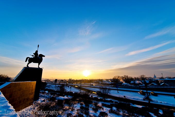 Geser stands watch over Ulan-Ude