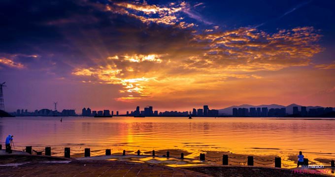 haichang sunset view after the storm_0329