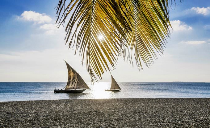 Stone town coast, Zanzibar