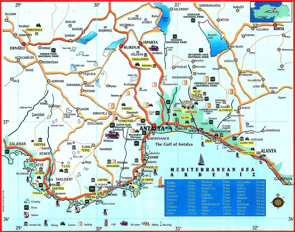 Antalya Map 0 