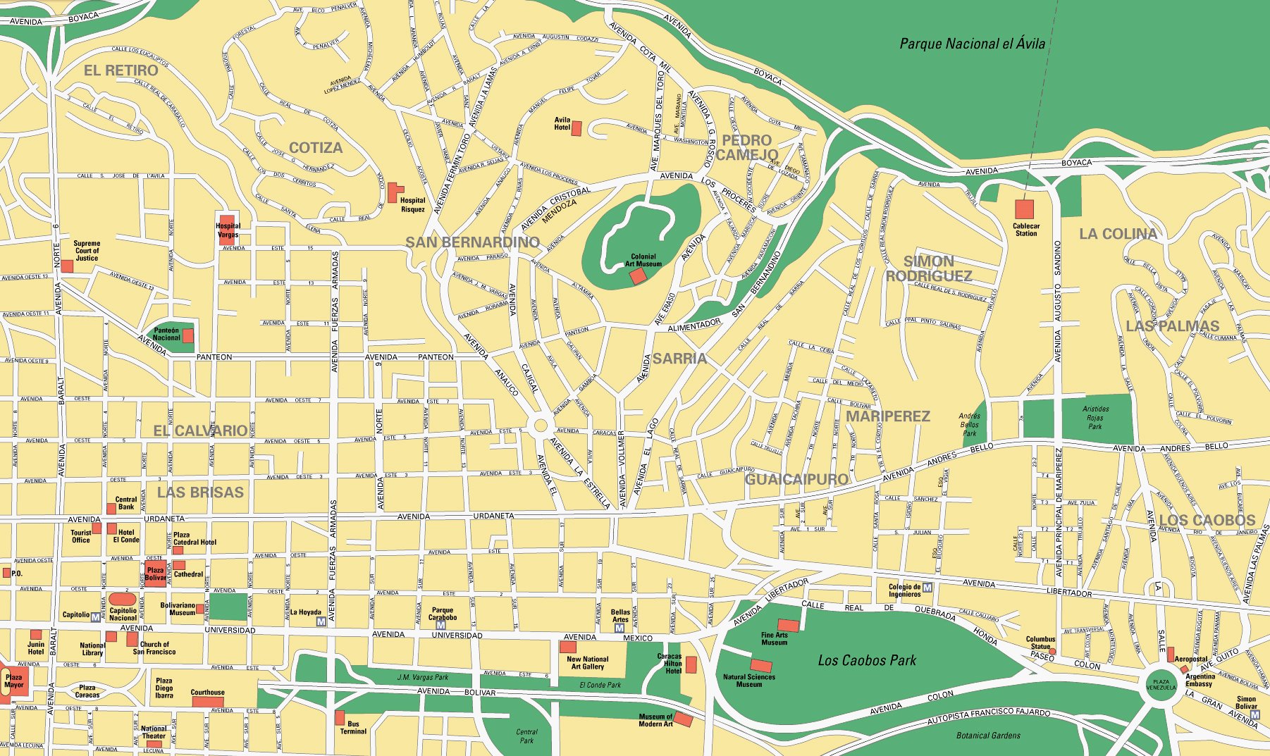 Caracas Map 2 