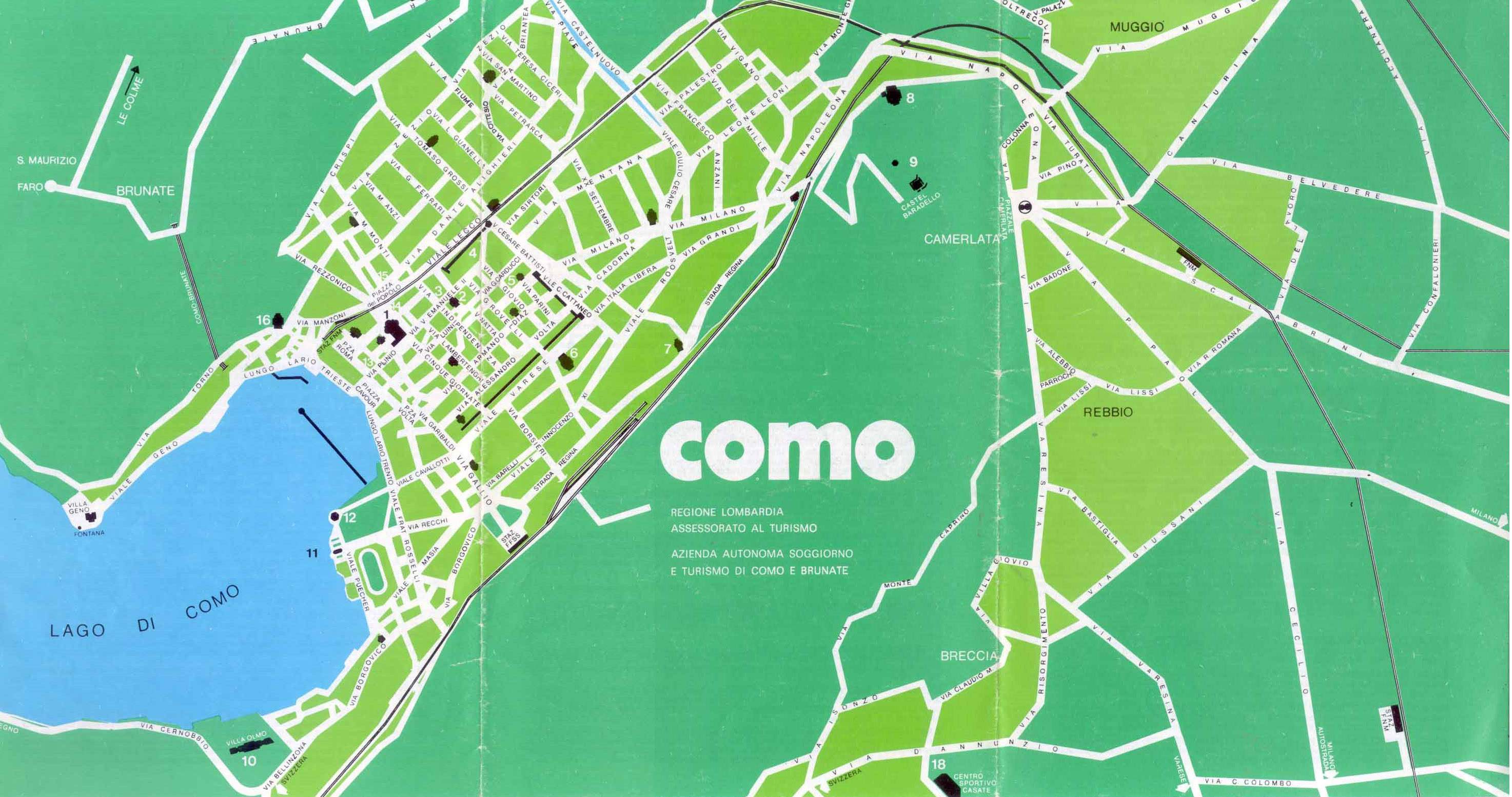 Large Como Maps for Free Download and Print | High-Resolution and Detailed  Maps