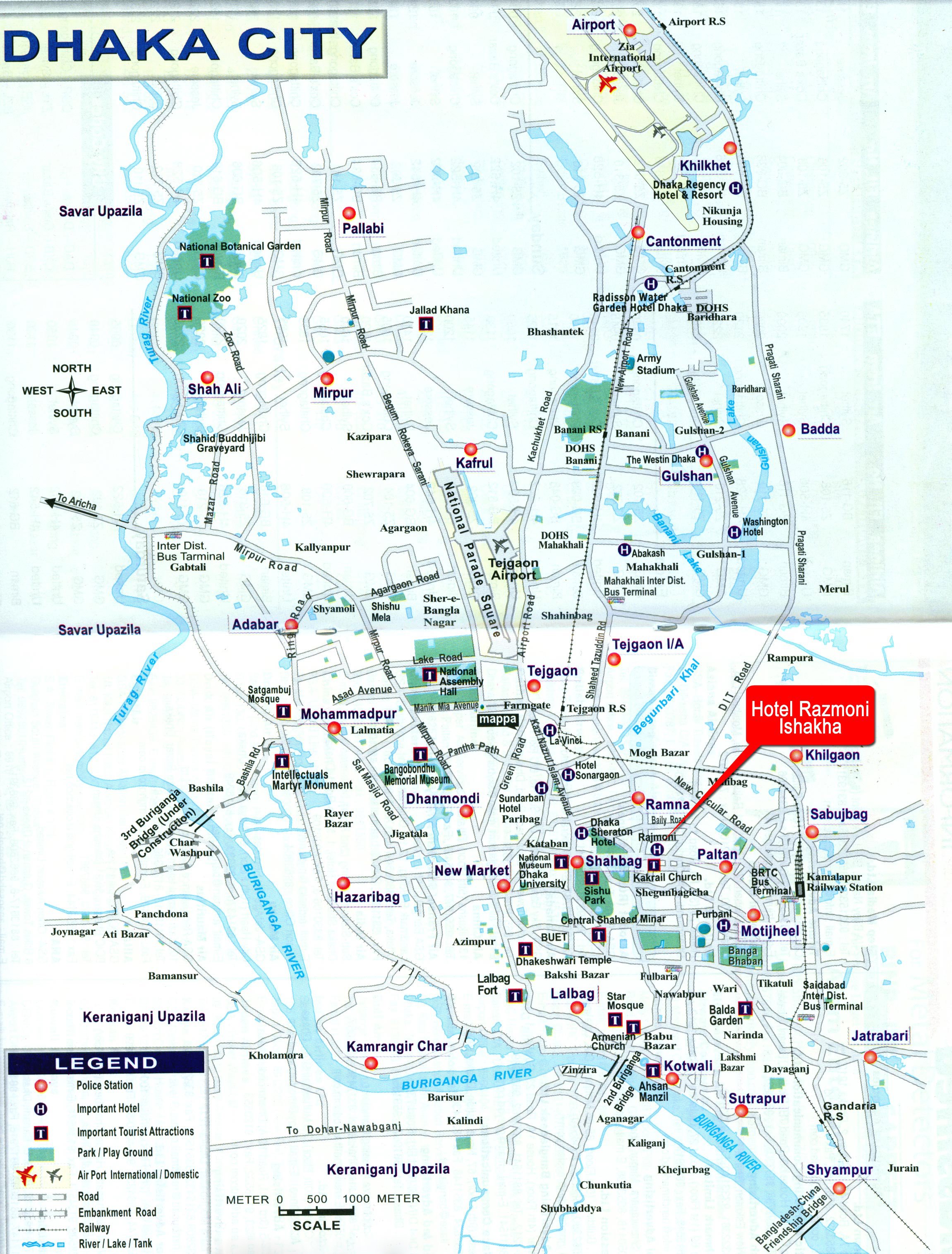 Dhaka Map 1 