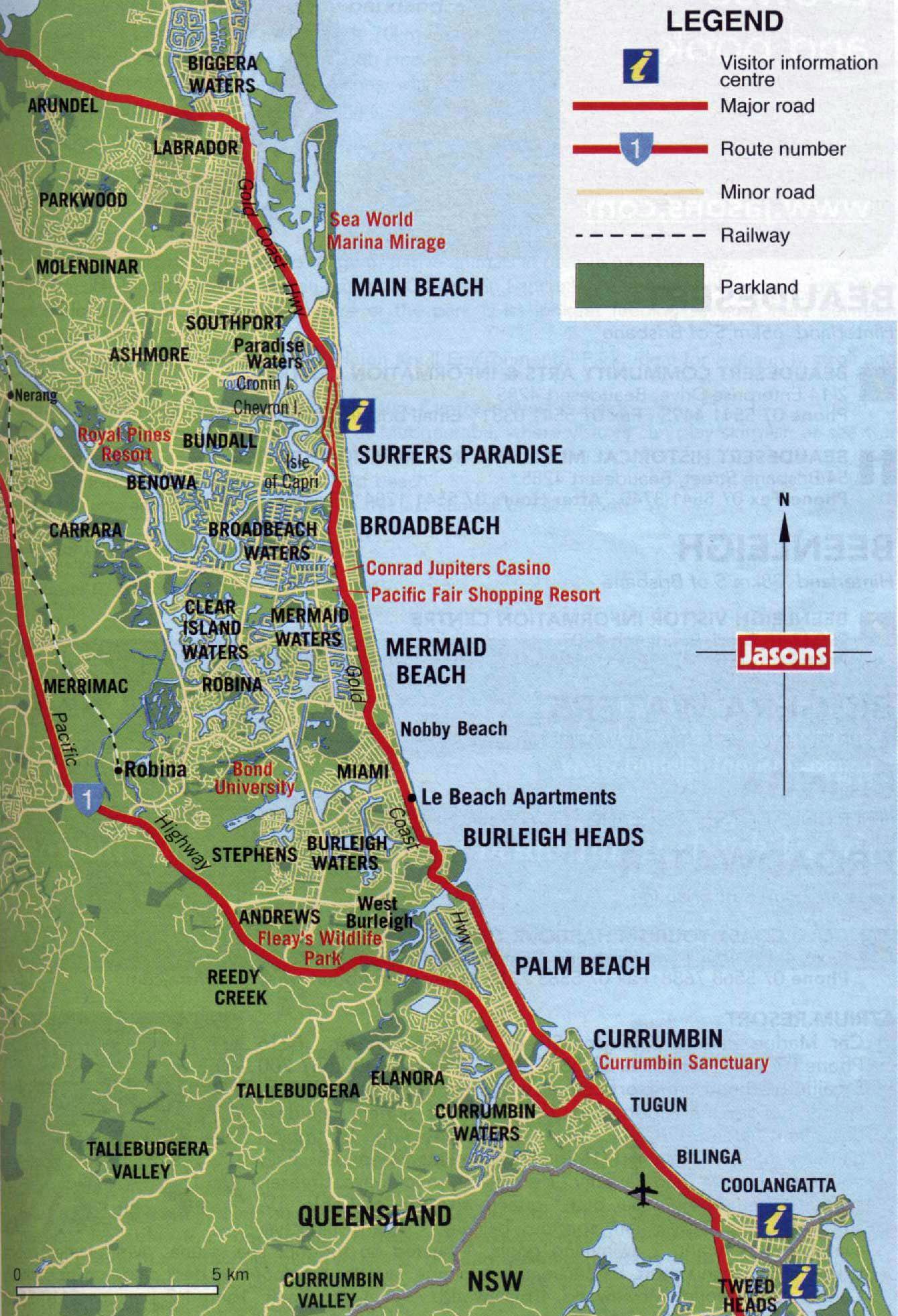 Gold Coast Map 3 