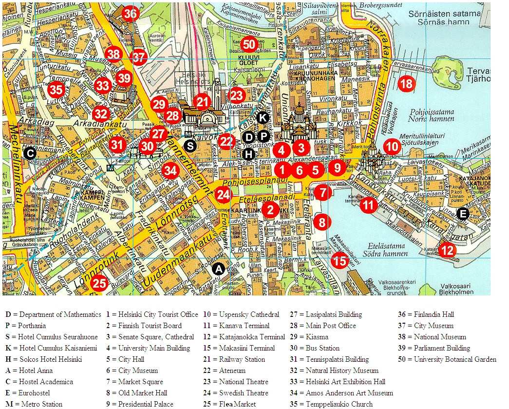 helsinki tourist map pdf