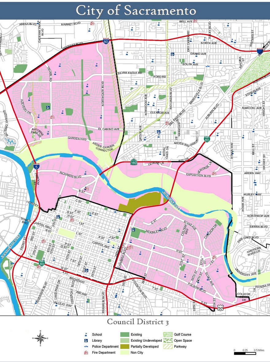Sacramento Downtown Map - vrogue.co