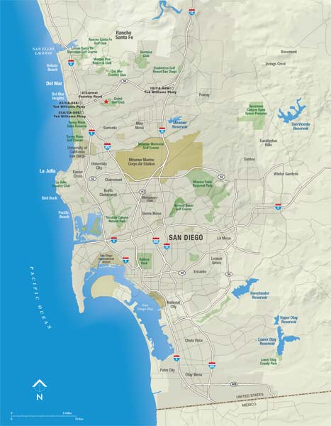 Large San Diego Maps for Free Download and Print | High-Resolution and ...