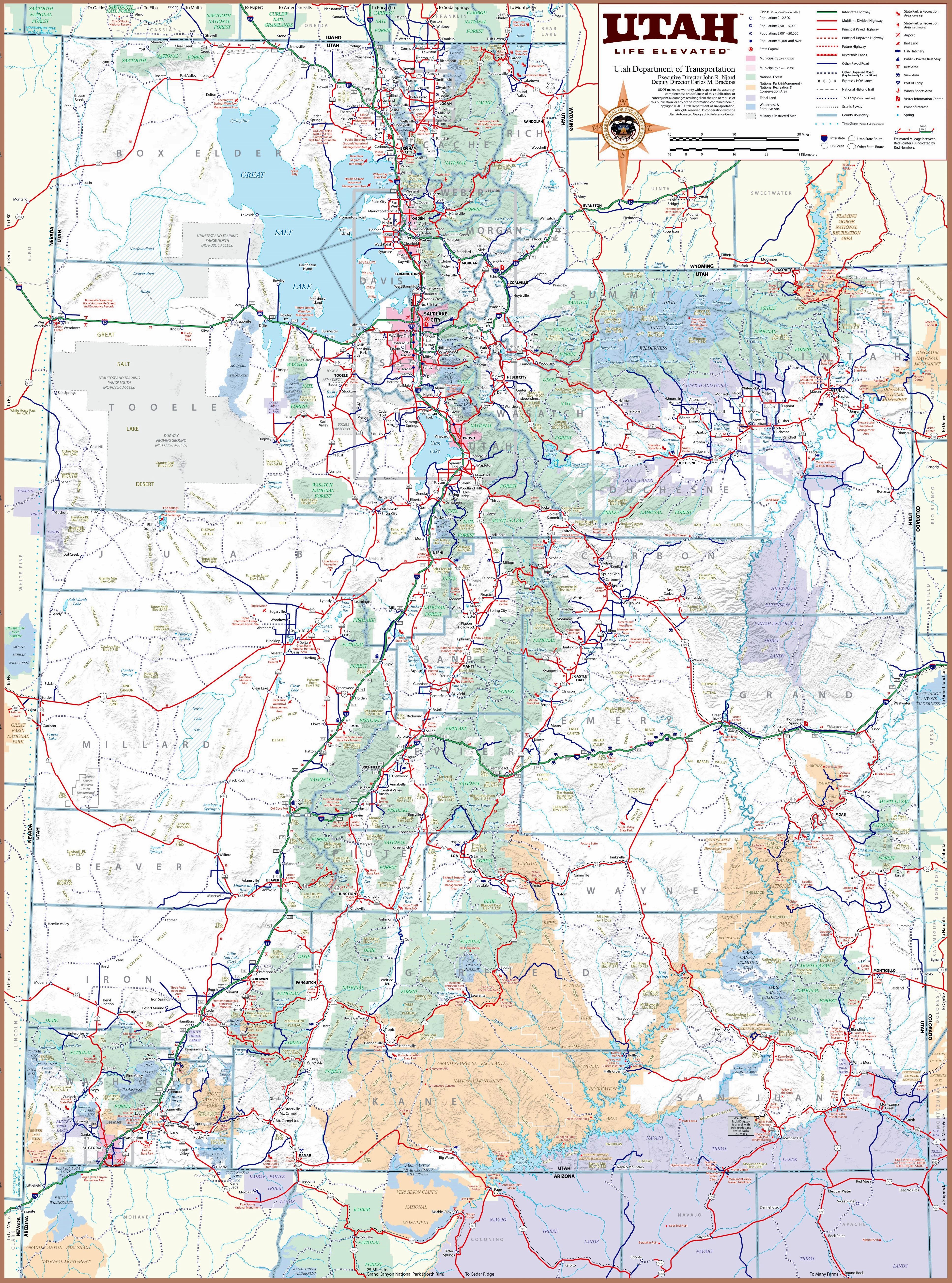 Utah Map 0 