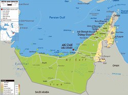 Abu Dhabi Region map 2