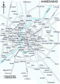 Ahmedabad map 2