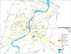 Ahmedabad map 3