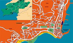Interactive Map of Ajaccio - Search Touristic Sights. Hiking and Biking ...