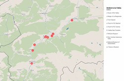 Карта Андорры ла Веллы 2
