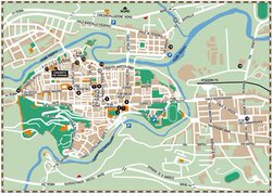 Interactive Map of Ascoli Piceno - Search Touristic Sights. Hiking and