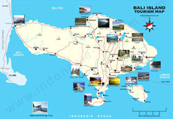 Mapa de Bali  3