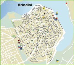 Mapa de Bríndisi  1