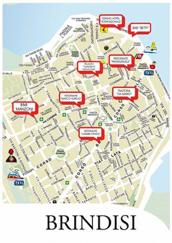 Mapa de Bríndisi  2