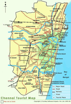 Chennai map 1