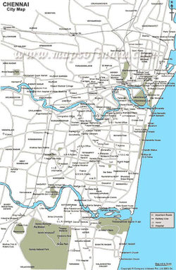 Chennai map 2