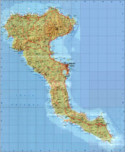 Corfu map 1