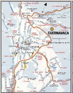 Cuernavaca map 3