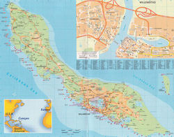 Curacao map 1