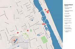 Daytona Beach map 3