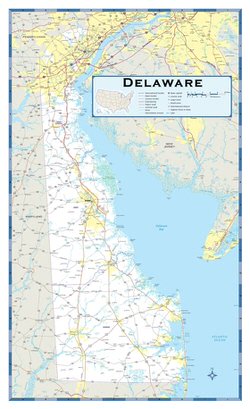 Карта Делавэра 3