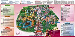 Mapa de Disneyland Paris  2