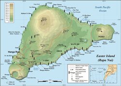 Карта острова Пасхи 1