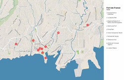 Fort De France map 2