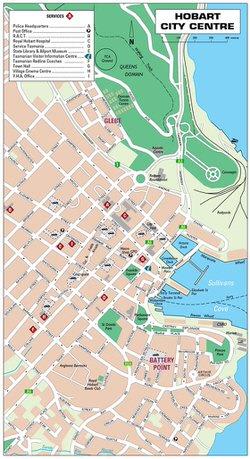 Hobart map 1