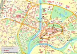 Hradec Kralove map 1