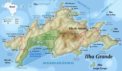 Ilha Grande map 1