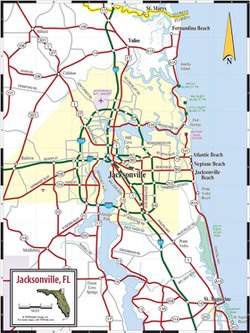 Jacksonville map 3