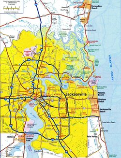 Jacksonville map 4