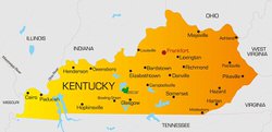 Карта Кентукки 4