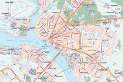 Карта Костромы 1